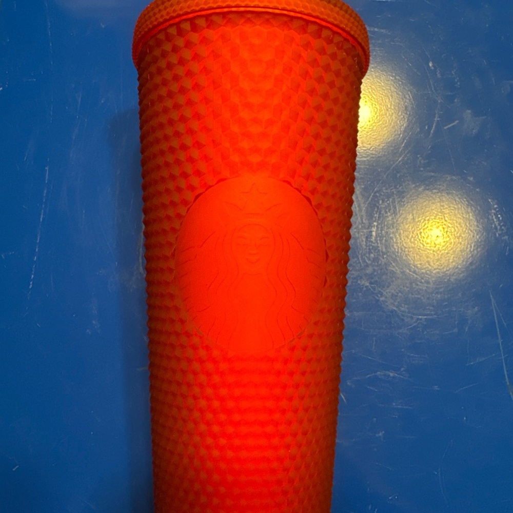 Starbucks Red Textured Tumbler Brand New Never Opened Item